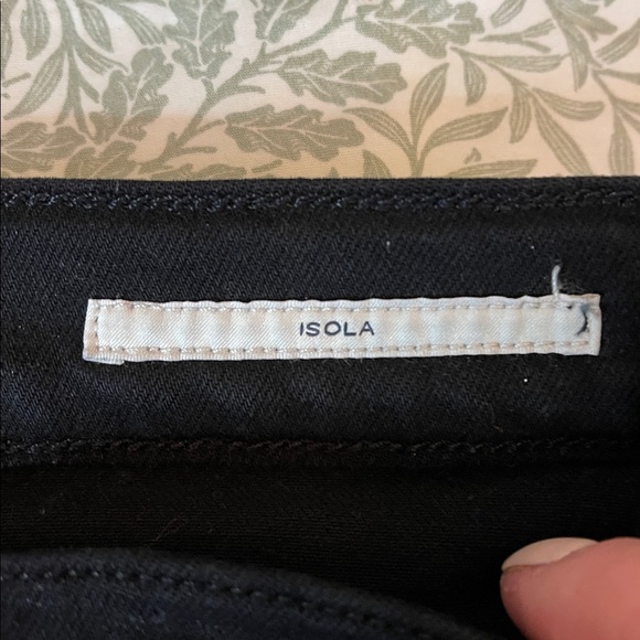 Citizens Of Humanity Black Isola Cropped Jeans Size 32 - Picture 3 of 7